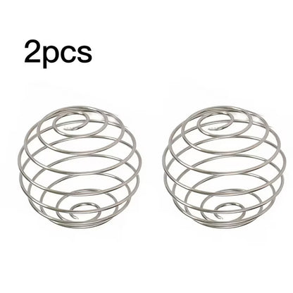 2PCS Stainless Steel Shaker Bottle Spring - Mixing Coil for Protein Shakers