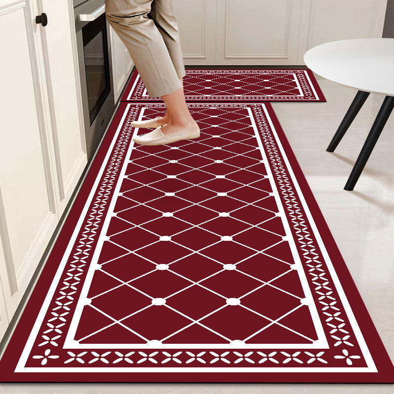 Kitchen Rug 2-Piece Set - Non-Slip, Water-Absorbent & Oil-Resistant Floor Mats - Image 2