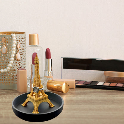 Eiffel Tower Ring Stand – An elegant jewelry stand, a romantic gift, a chic decoration, perfect for engagements, weddings, or dressing table displays. - Image 2