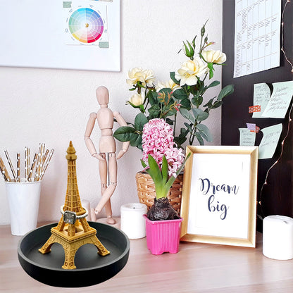 Eiffel Tower Ring Stand – An elegant jewelry stand, a romantic gift, a chic decoration, perfect for engagements, weddings, or dressing table displays. - Image 3