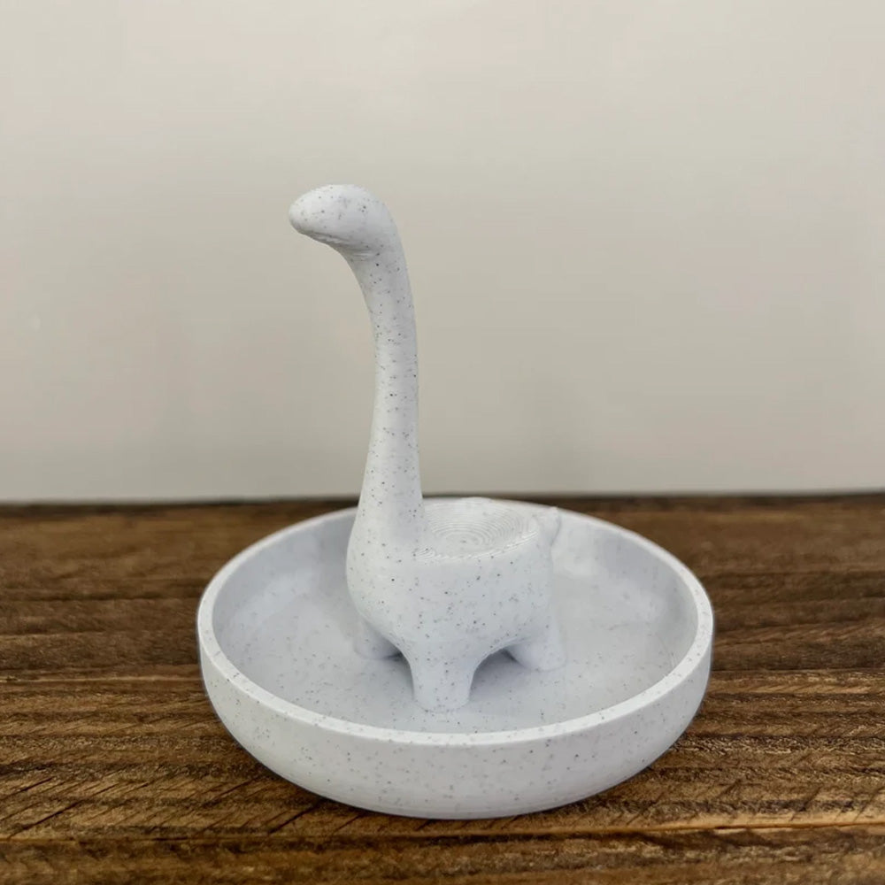 Dinosaur Jewelry Holder for Adorable Ring Display Cute Dino Ring Stand for Ring Storage Dino Ring Organizer Jewelry Display Ring Dish Tray - Image 2