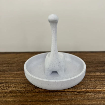 Dinosaur Jewelry Holder for Adorable Ring Display Cute Dino Ring Stand for Ring Storage Dino Ring Organizer Jewelry Display Ring Dish Tray - Image 3
