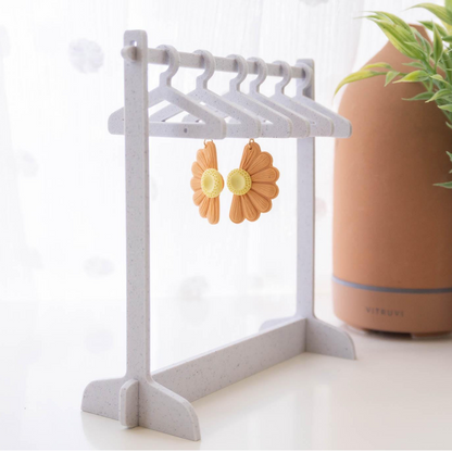 Earring Holder,Earring Display, Earring Hanger, , Jewelry Display Jewelry hanger Multiple style hangers available, clothing rack for earrings（black） - Image 3