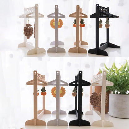 Earring Holder,Earring Display, Earring Hanger, , Jewelry Display Jewelry hanger Multiple style hangers available, clothing rack for earrings（brown） - Image 5