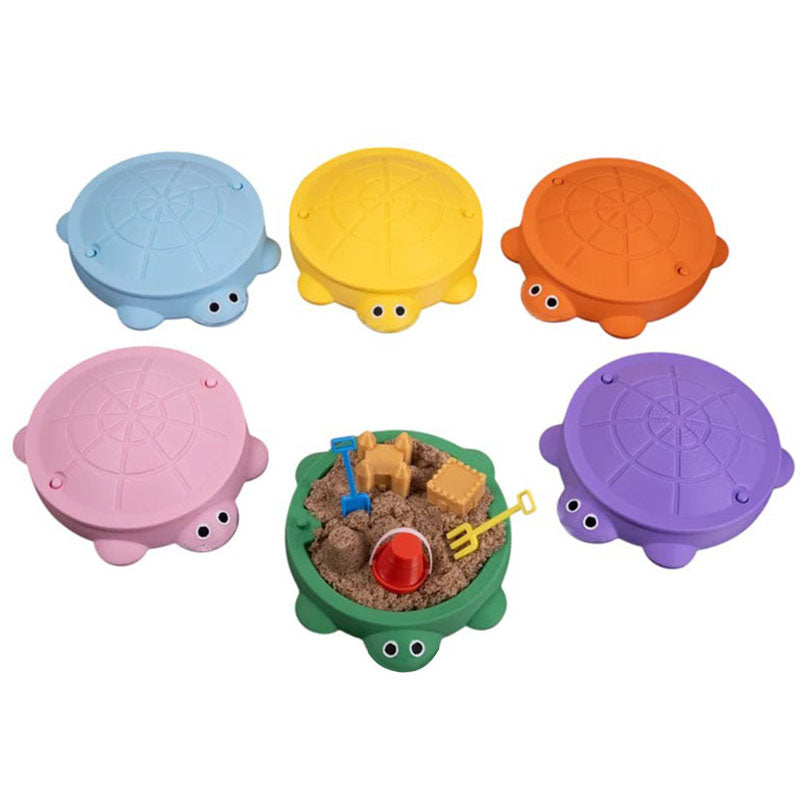 Mini Turtle Sandbox Desk Toy with  Small Tools, Mini Zen Garden Fidget Stress Relief Toys for Adults and Kids, Desktop Decor Accessories for Home and Office - Image 3