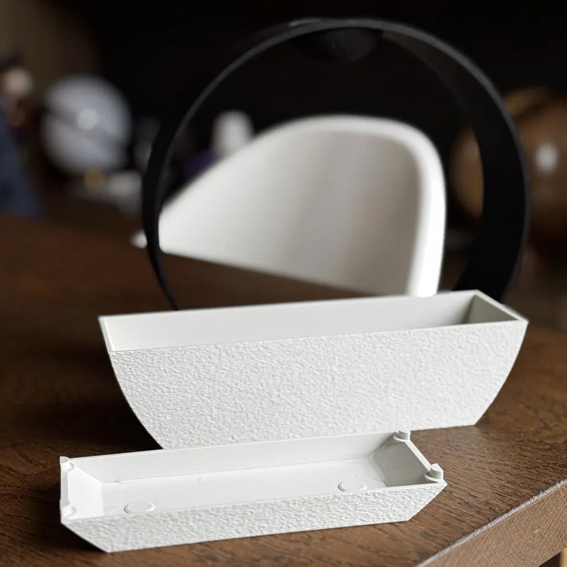 3D-printed stone-textured self-watering flower pot - Image 3