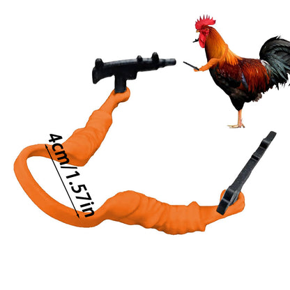 Chicken arms with Guns,Fun, Durable, Rooster Pistol Party, Perfect for Parties, Photoshoots and Pranks Costumes for Chickens to wear(White) - Image 5