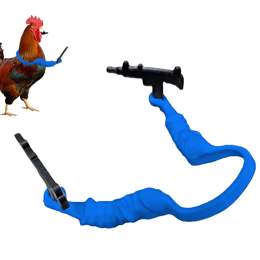 Chicken arms with Guns,Fun, Durable, Rooster Pistol Party, Perfect for Parties, Photoshoots and Pranks Costumes for Chickens to wear(blue) - Image 5
