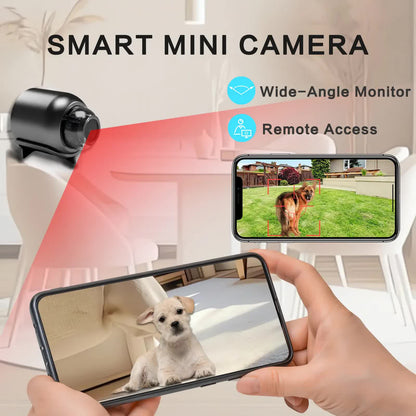 3pcs Mini Wireless Surveillance Camera with 2.4G WiFi, HD 1080P, Supports 64GB Cards, Night Vision, Audio, USB Power, Remote View, Wide-angle, Easy To Carry, for Home, Pet, Bedroom, Black Fridays.（Optional monitoring card set） - Image 5