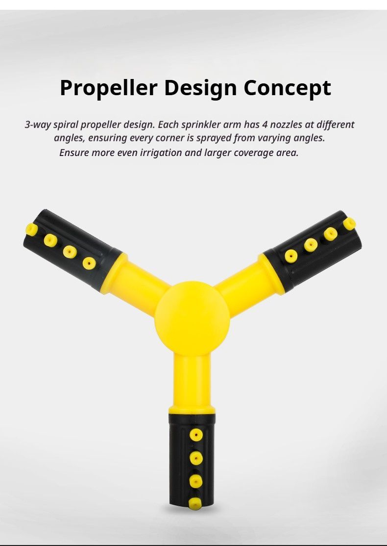 1SetSprinkler(Base+Trident)-Yellow - Image 7