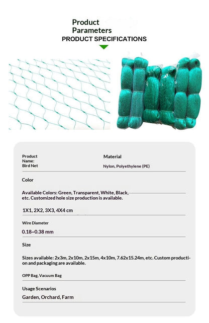 Transparentnylonmesh,4meterswideby15meterslong - Image 6