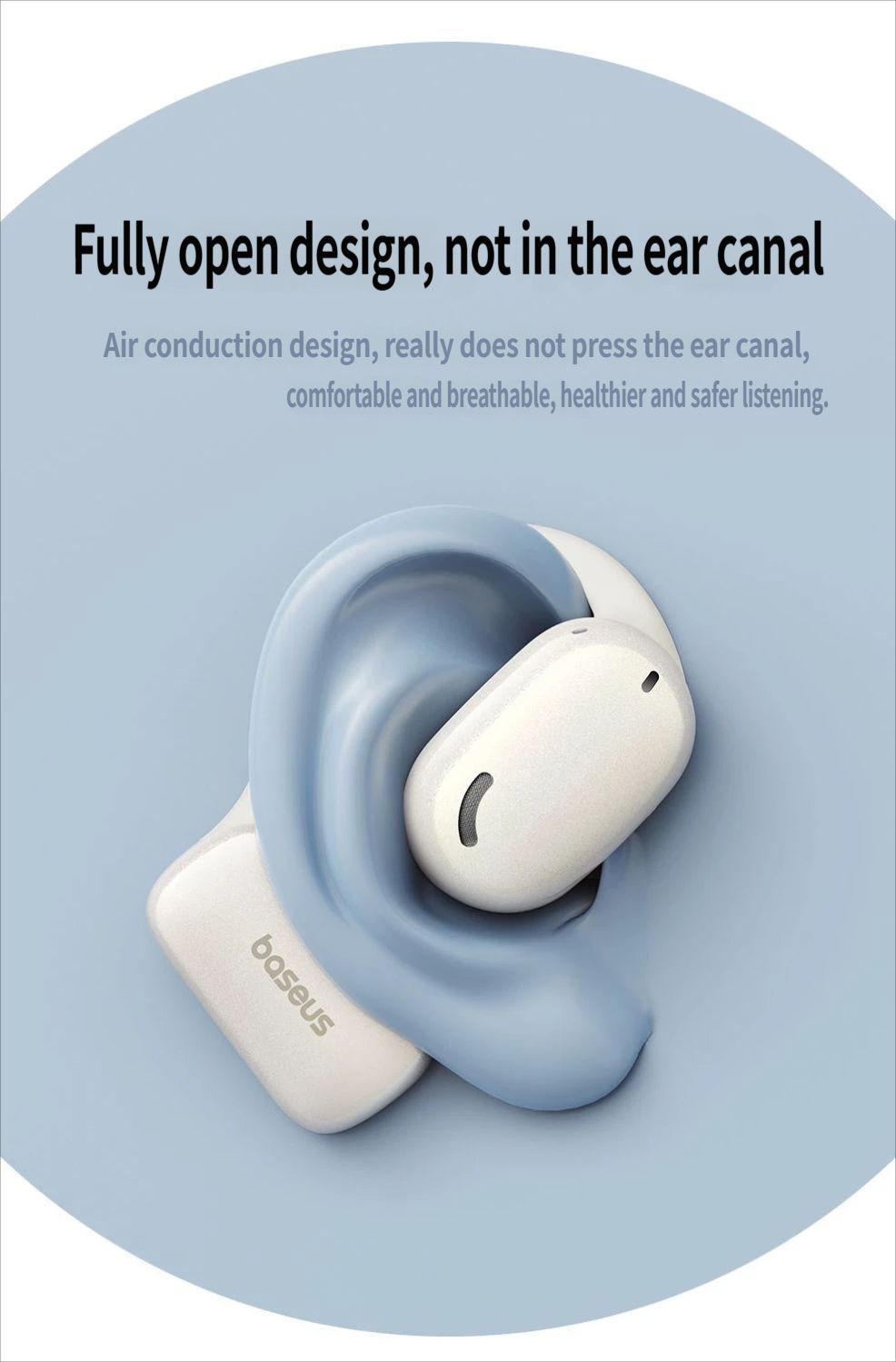 AG20 Bluetooth headset-White - Image 4