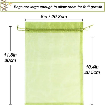FruitGreenInsect-ProofMeshBags,20-Pack - Image 5