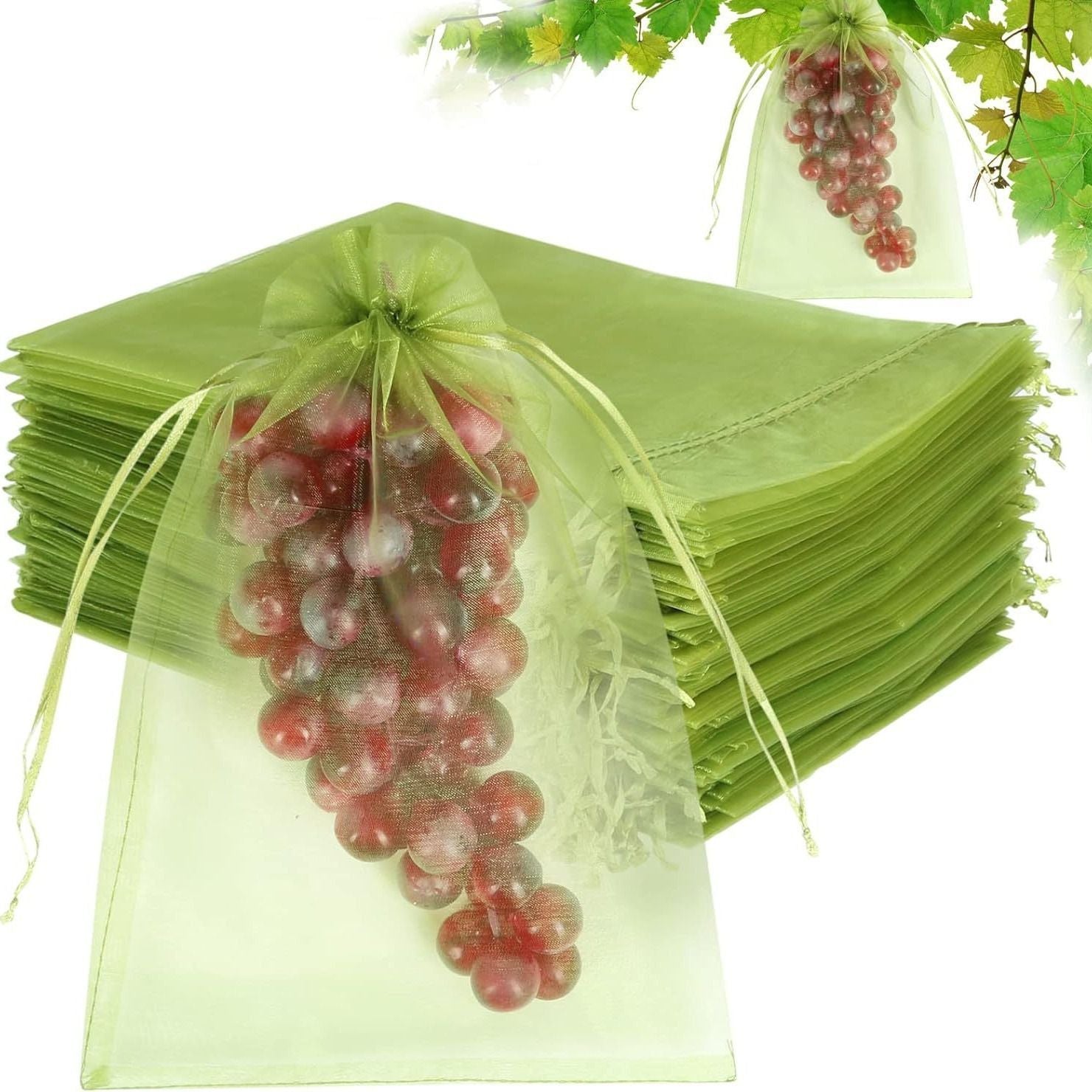 AppleGreenInsect-ProofMeshBags(20-Pack) - Image 2