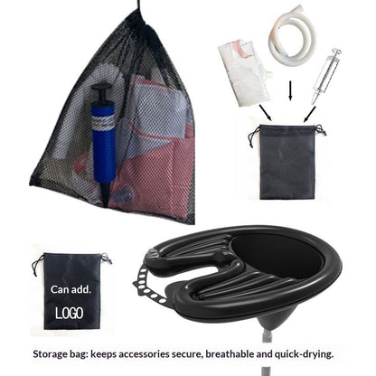 HairWashingBasinBlack+WaterproofRing+DrainageBag - Image 2