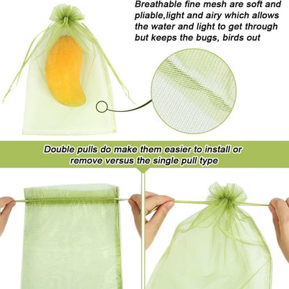 Insect-proofmeshbags,black,20-pack - Image 3