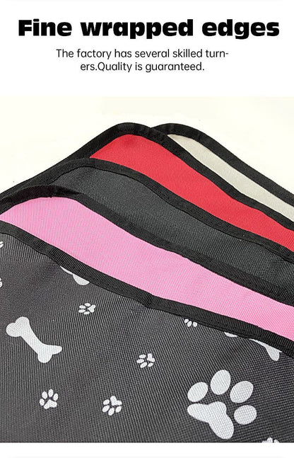 PetBlackPawPrintCarMat - Image 9