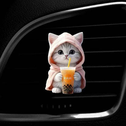 [VentStyle]BlueHoodieKitten+PinkMilkTeaKitten-2-PieceSet - Image 5