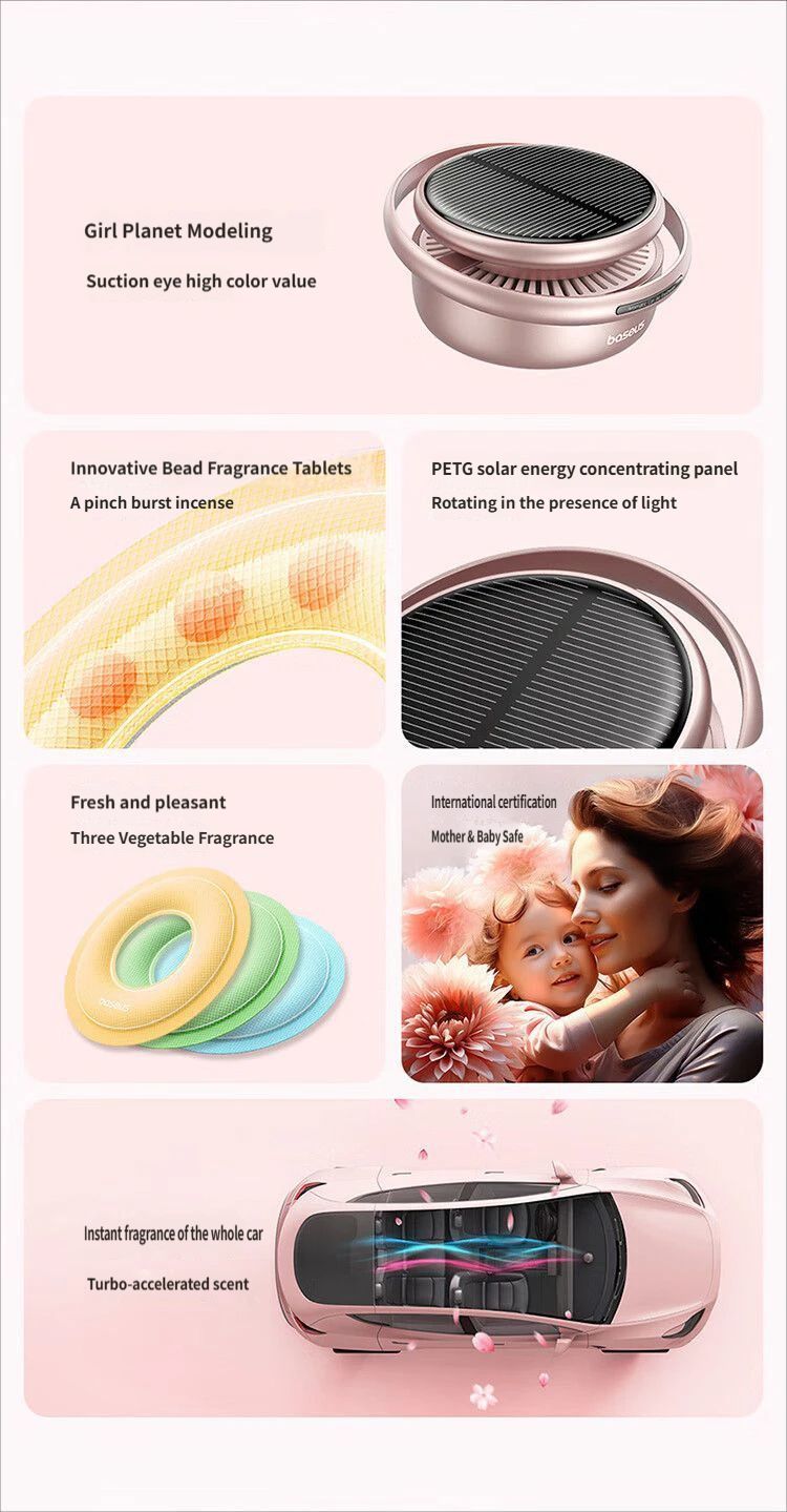Car Aromatherapy-Pink - Image 4