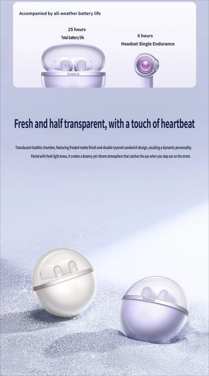 E5 Bluetooth headset-Pink - Image 4