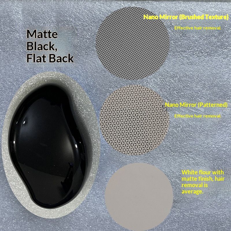 FlatBackGlossyBlack-Nano-GlasswithBrushedFinish(BlackSurface) - Image 7