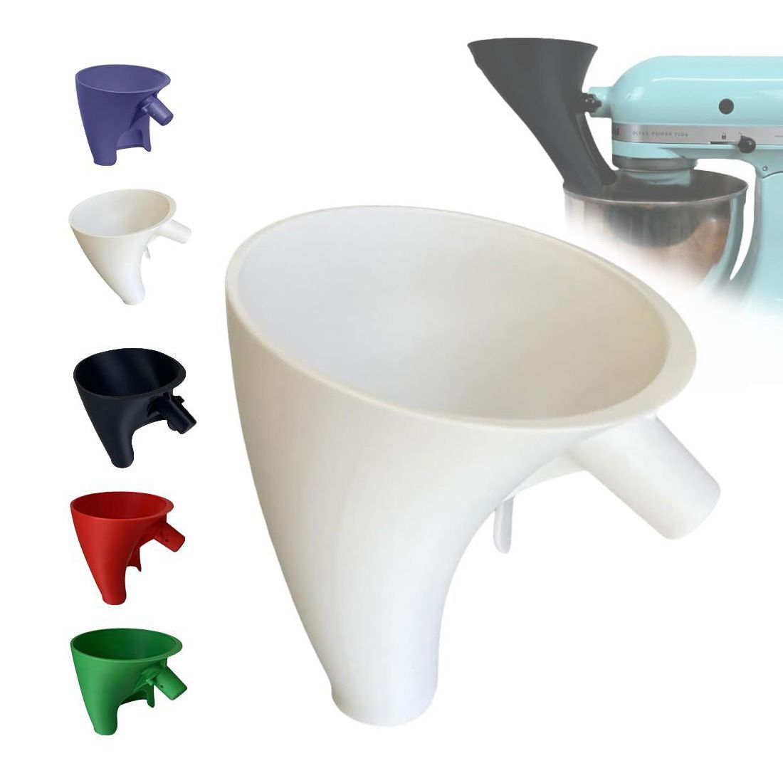 Flour Hopper Vertical Mixer-Red - Image 4