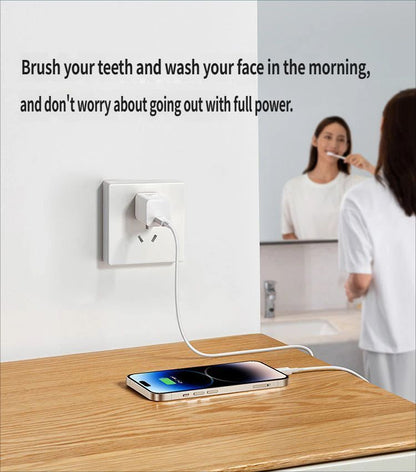 GaN5 Fast charging charger mini 1C 20W-Blue - Image 6