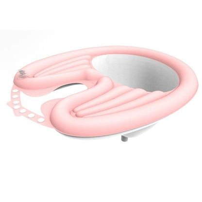 PinkHairWashingBasin+WaterproofRing+DrainBasket