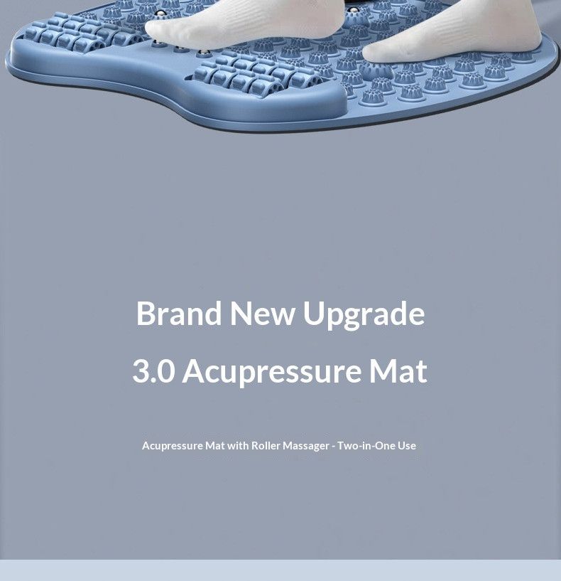 AcupressureMatwithRollers-Blue - Image 2