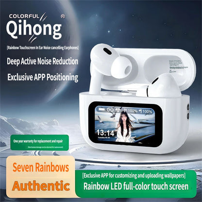 S10-Pro-Max Bluetooth headset-White - Image 2