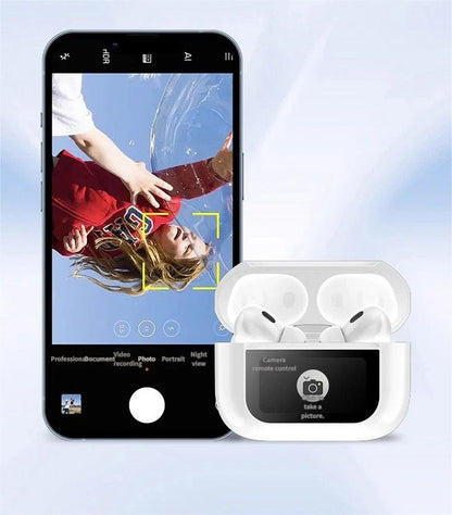 S10-Pro-Max Bluetooth headset-White - Image 6