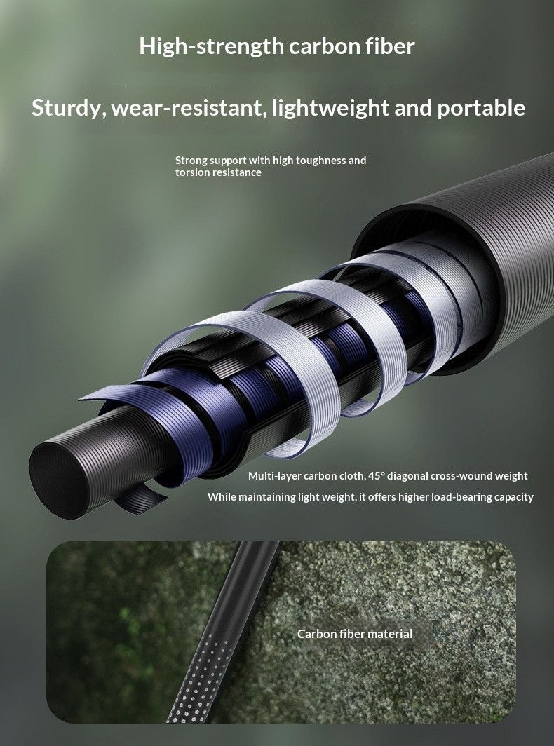 CarbonFiberTelescopicPole-ForHeightsUnder190cm - Image 9