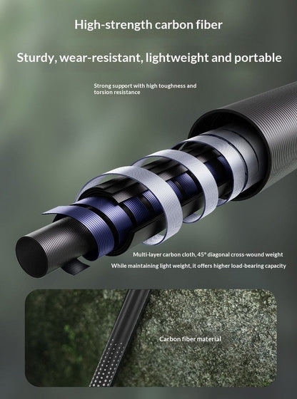 CarbonFiberTelescopicPole-ForHeightsUnder190cm - Image 9