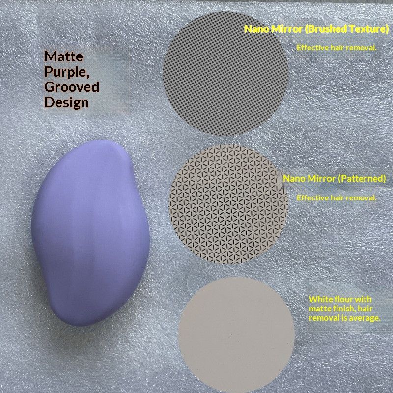 WhiteGrooved-NanoGlasswithBrushedFinish(BlackSurface) - Image 8