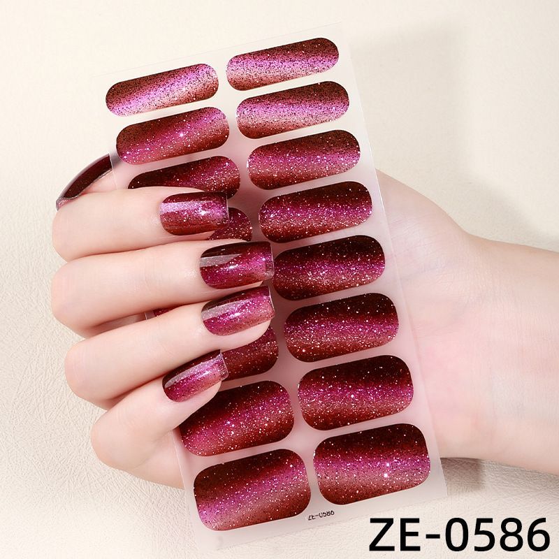 NailPolishFilmNailStickersZE-0588 - Image 3