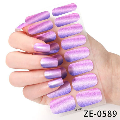 NailPolishFilmNailStickersZE-0590 - Image 5
