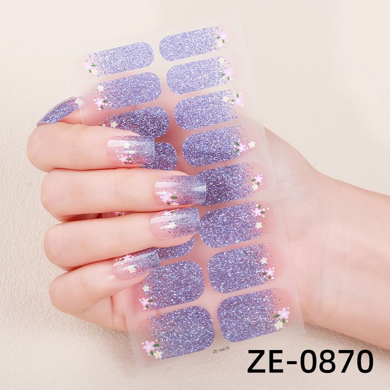 NailPolishFilmNailStickersZE-0888 - Image 8
