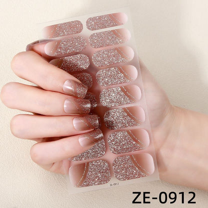 NailPolishFilmNailStickersZE-0891 - Image 3