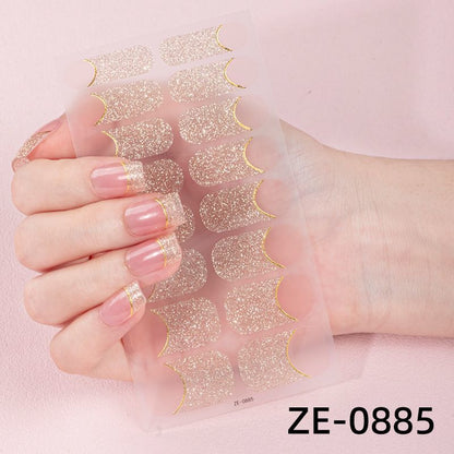 NailPolishFilmNailStickersZE-0912 - Image 9