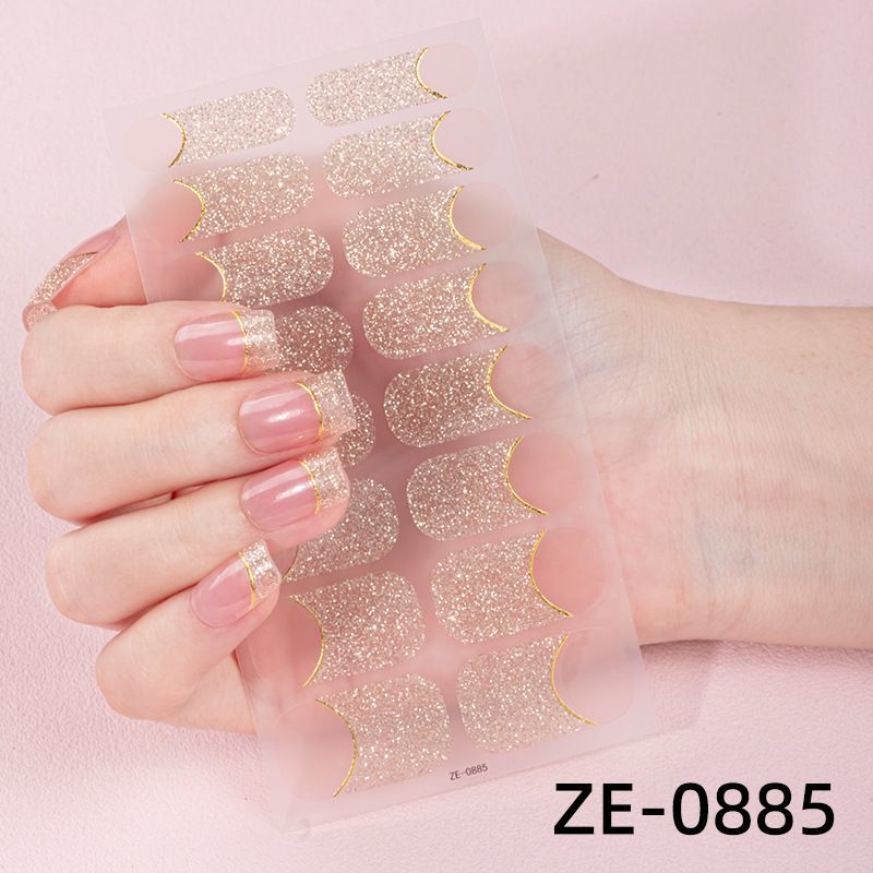 NailPolishFilmNailStickersZE-0927 - Image 9