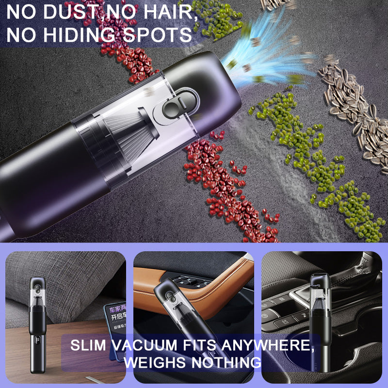 3-in-1 Portable Handheld Cordless Vacuum with 200000pa Suction Power for Small Jobs, Car, Office Desk, Keyboards  - Image 4