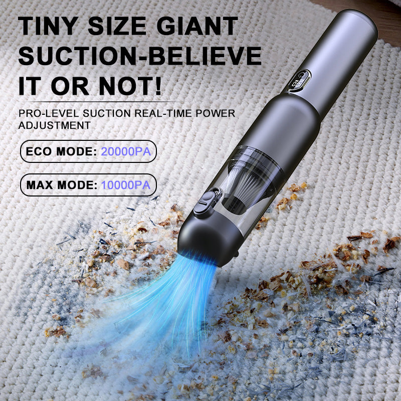 3-in-1 Portable Handheld Cordless Vacuum with 200000pa Suction Power for Small Jobs, Car, Office Desk, Keyboards  - Image 9