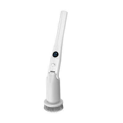 Electric Spin Scrubber Power Shower Cleaning Brush with Extendable Handle & 8 Brush Heads for Bathtub Tile Grout Kitchen Window and Floor - Image 2