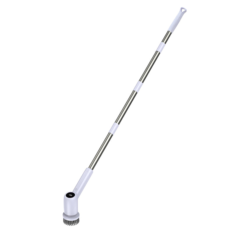 Electric Spin Scrubber Power Shower Cleaning Brush with Extendable Handle & 8 Brush Heads for Bathtub Tile Grout Kitchen Window and Floor - Image 3