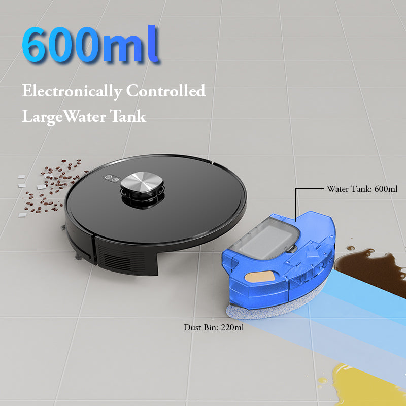 3 IN 1 Robot Vaccum Cleaner with Mop LDS Slam Navigation APP control Voice Control Automatic cleaning - Image 4