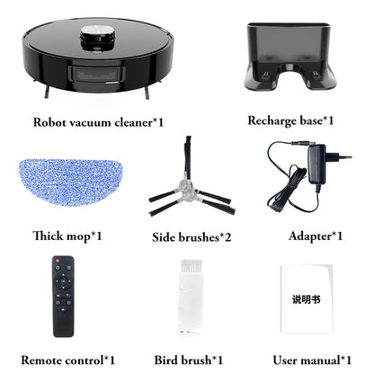 3 IN 1 Robot Vaccum Cleaner with Mop LDS Slam Navigation APP control Voice Control Automatic cleaning - Image 8