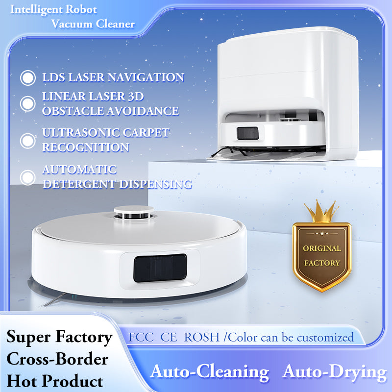 Room Cleaner Robot Auto Cleaning 4000Pa Household Floor Carpet Sweep Cleaningrobot Auto-drying Aspiradora Robot Inteligente - Image 6