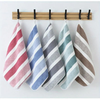 12PCS Thick Absorbent Lint-Free Coral Fleece Kitchen Cleaning Cloth, Easily Removes Grease, Hangable for Drying.PINK - Image 6