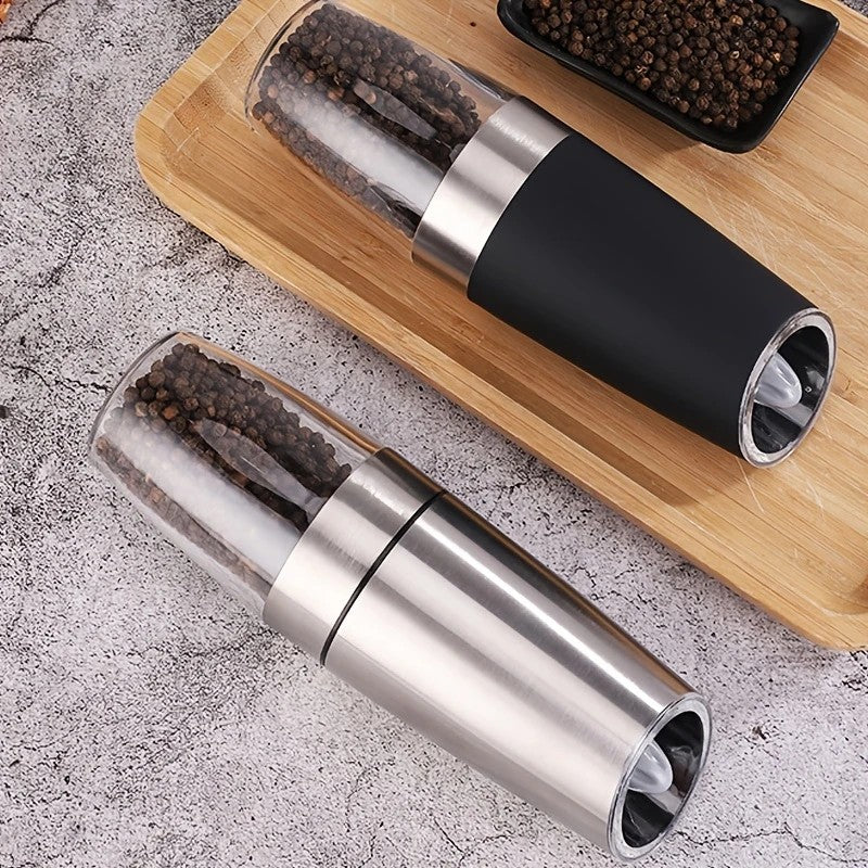 Black Gravity - sensing, grind with tilting —— Intelligent Pepper Grinder, adjust grind fineness freely for seasoning - Image 3