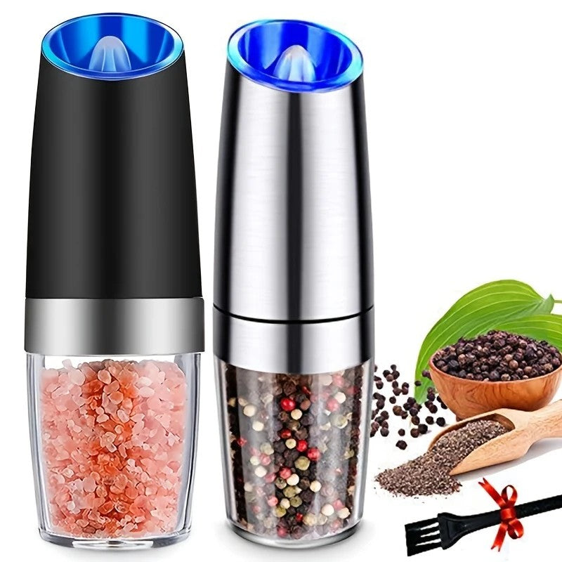 Black Gravity - sensing, grind with tilting —— Intelligent Pepper Grinder, adjust grind fineness freely for seasoning - Image 4